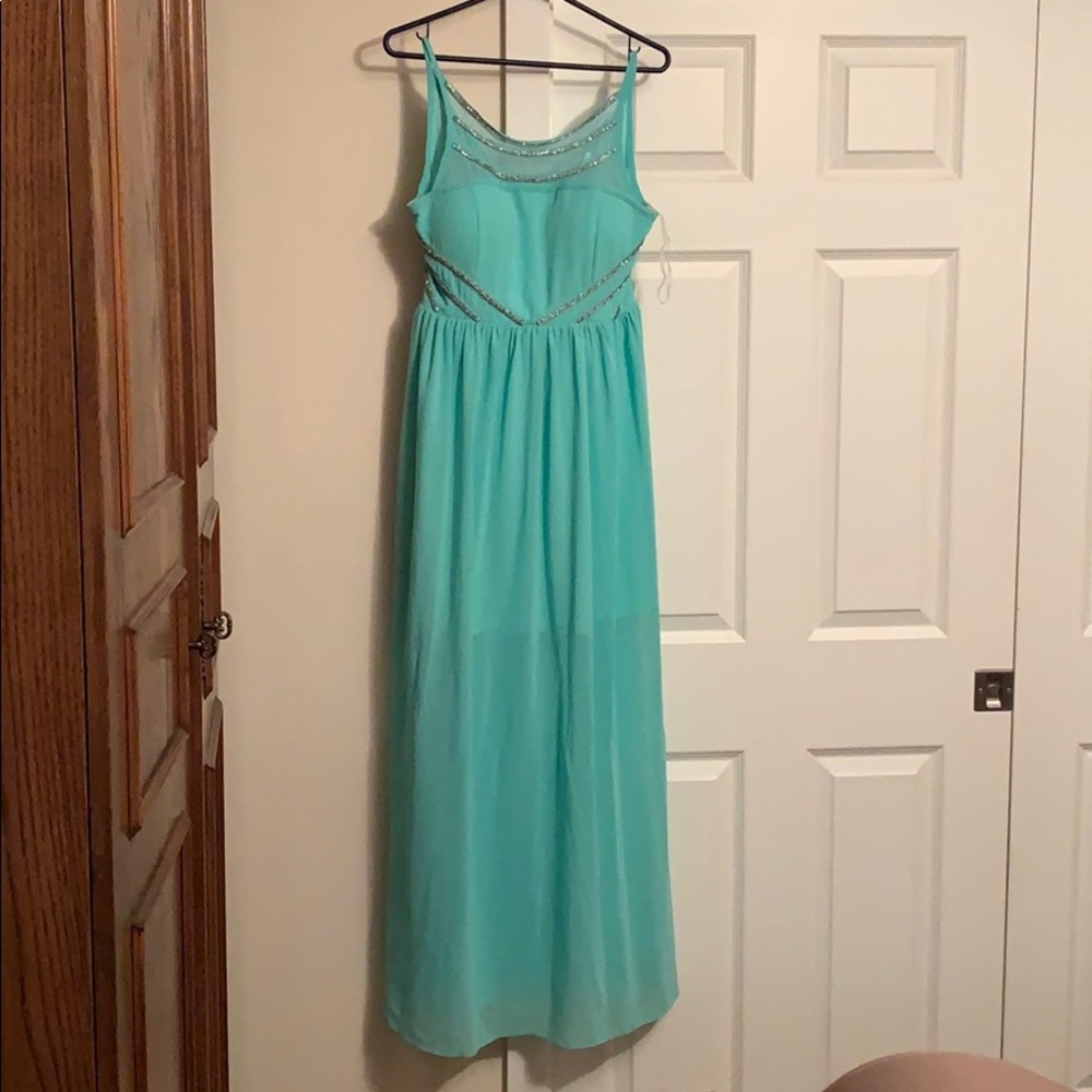 Red Clover Long Formal Dress